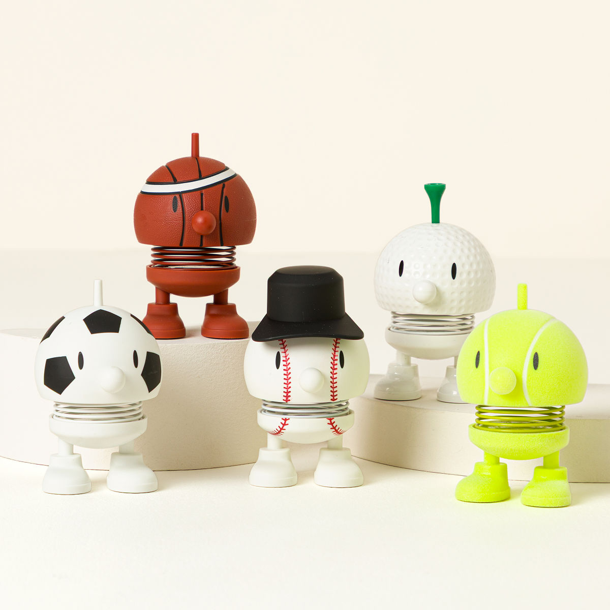 🏀 Bouncy Sports Buddies™ – Spring Bobblehead Sports Figurine Collection