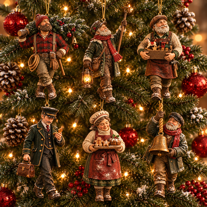 🔥Buy 3, Get 1 Free🎄✨ Christmas Ornament Collection 🔔🧸🏮