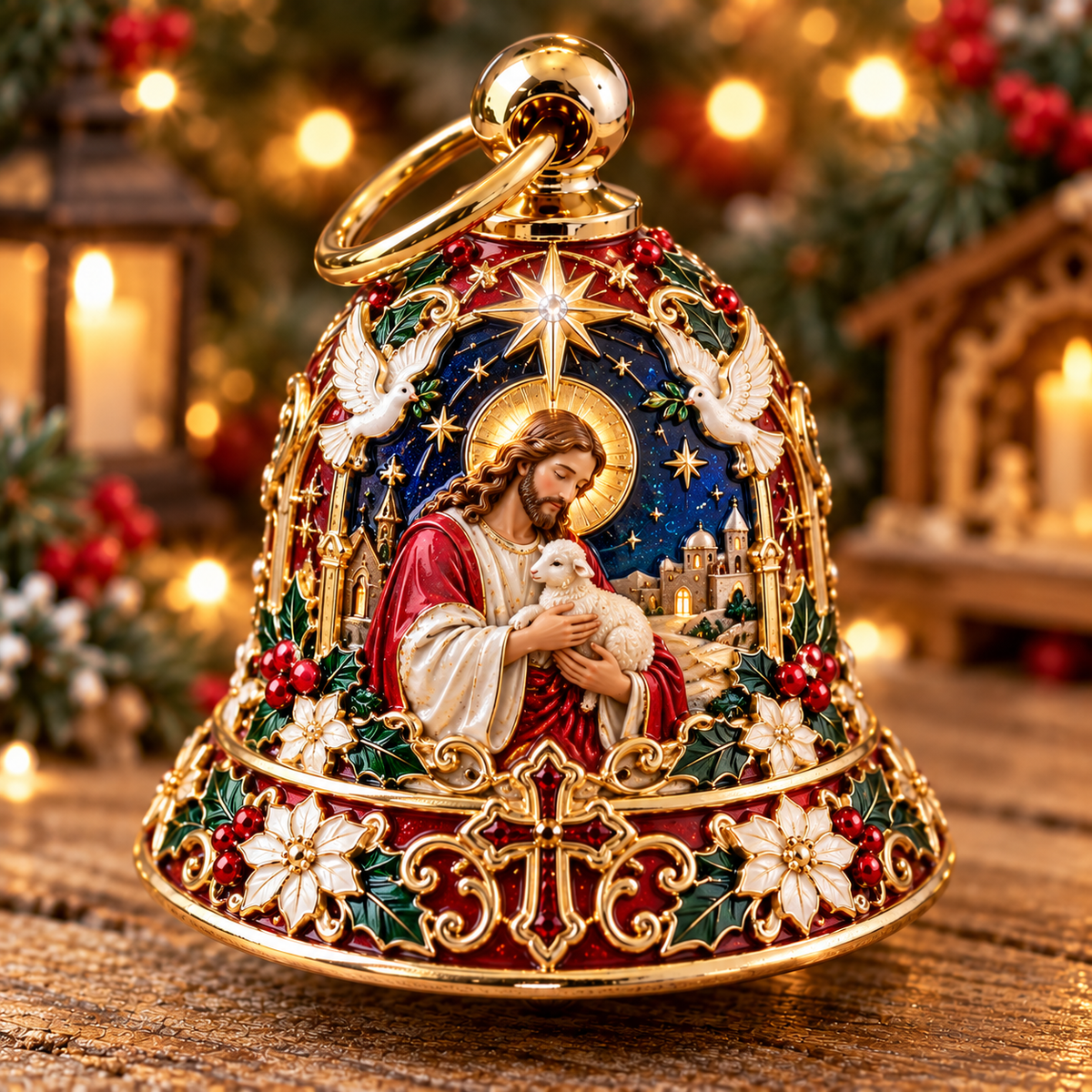 🔔✨ Christmas Blessing Bell™ – From the Tree to the Open Road