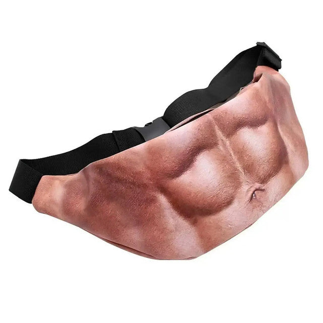 😂 Dad Bod Belly Fanny Pack – Hilariously Realistic Gag Waist Bag