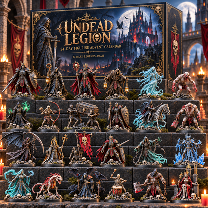 💀🏰 Undead Legion™ – 24-Day Dark Fantasy Figurine Advent Calendar
