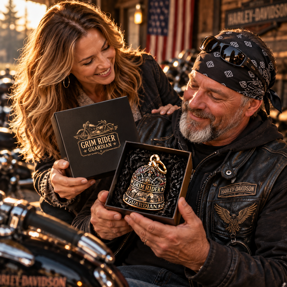 Road Guardian bell installed on a motorcycle