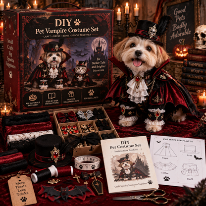 🐾🎃DIY Spooky Pet Costume Kit™ – Create Your Own Halloween Character For Your Furry Friend 👻🐶