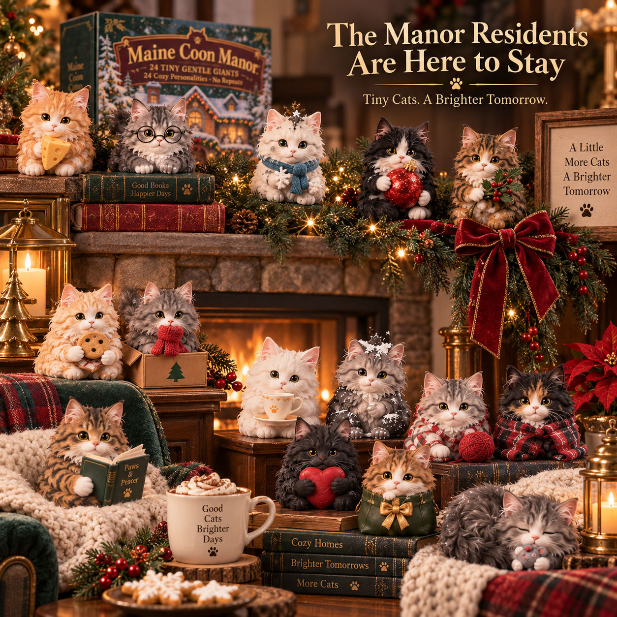 Maine Coon Manor home display