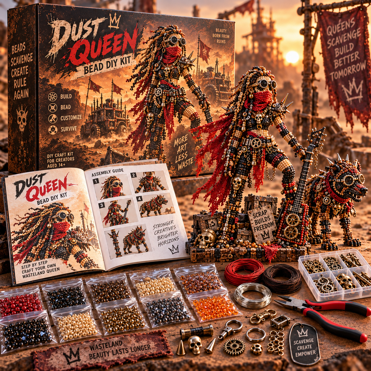 🔥 Wasteland Warriors™ Bead DIY Kit