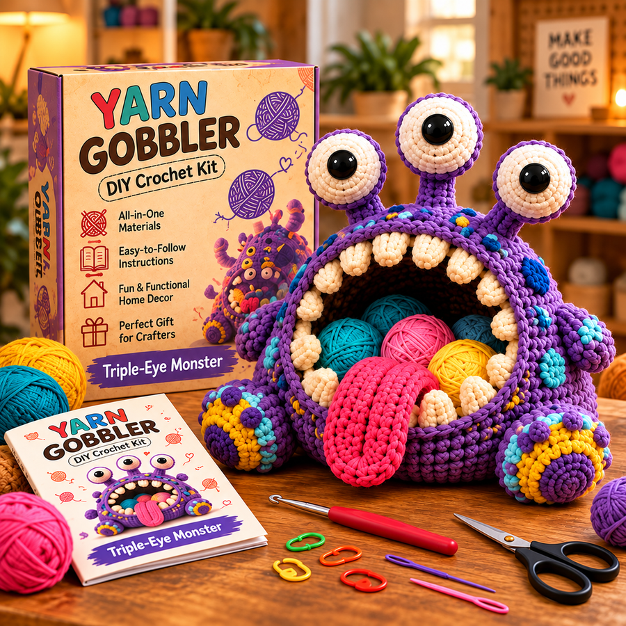 Triple Eye Yarn Gobbler