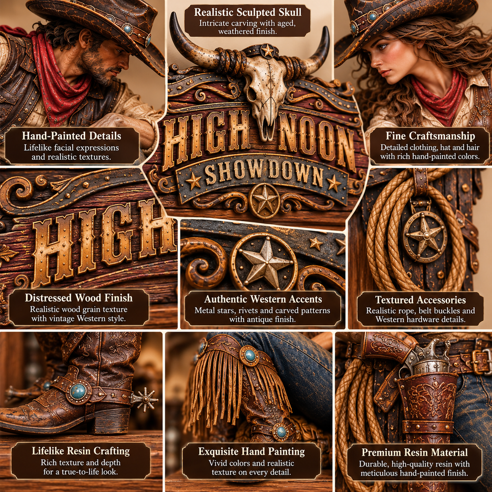 Existing product detail graphic showing character features, rope motifs and decorative finishes