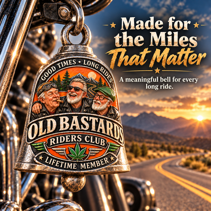 🏍️🔔 Old Bastards Riders Club Bell 🔥🛣️