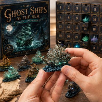 👻 24 Nights of Haunted Seas – Ghost Ships Advent Calendar 2026 🚢🌙