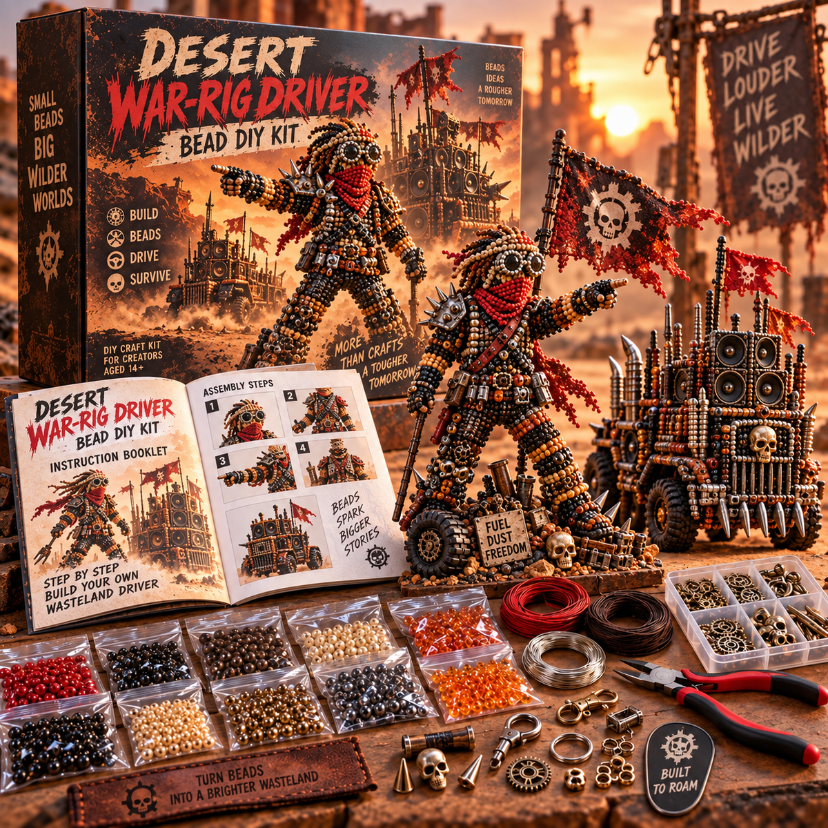🔥 Wasteland Warriors™ Bead DIY Kit
