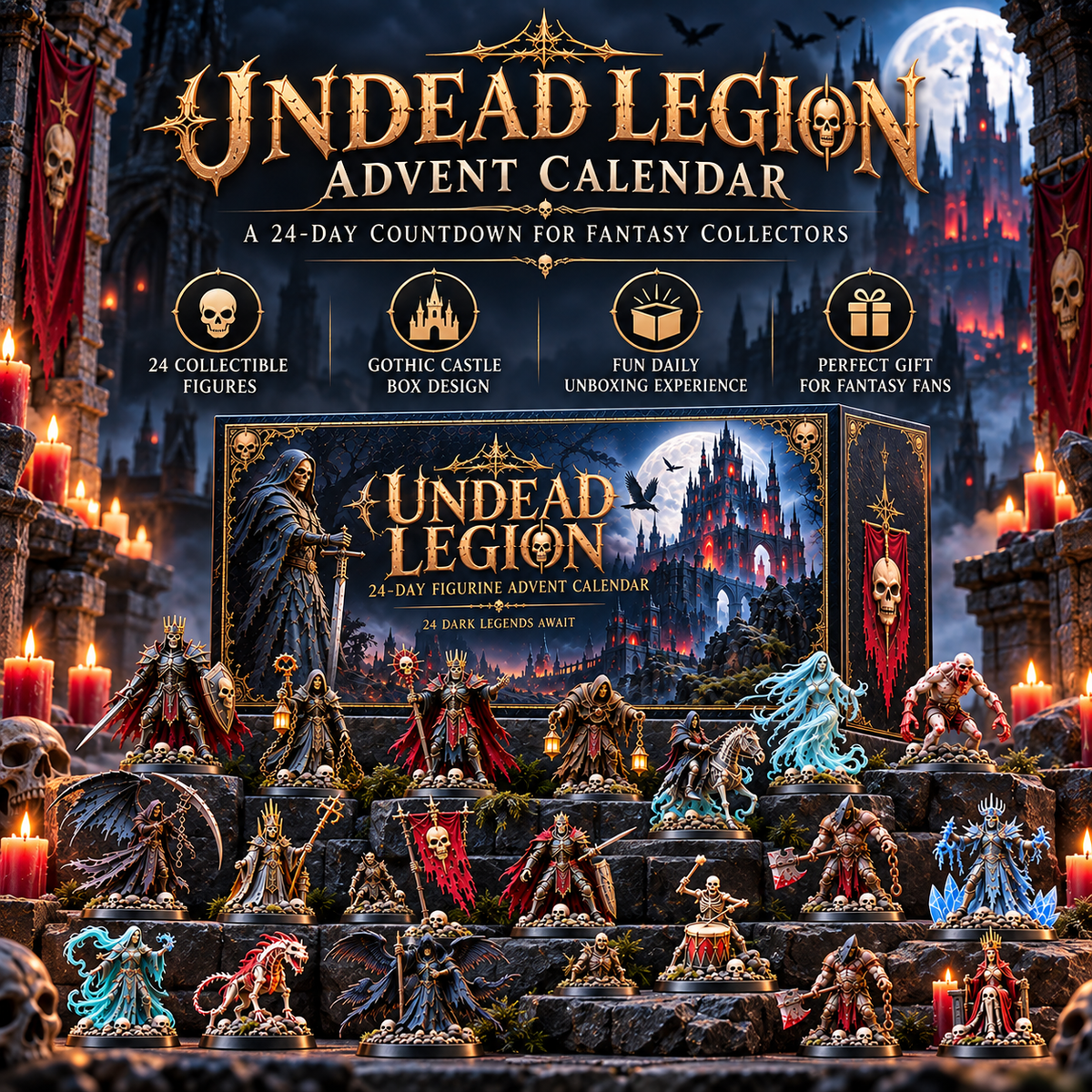 Undead Legion advent calendar product introduction