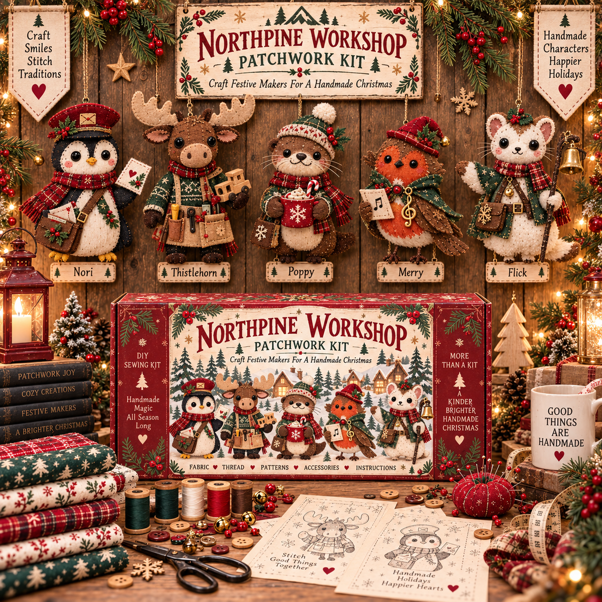 Northpine Workshop Patchwork DIY Kit