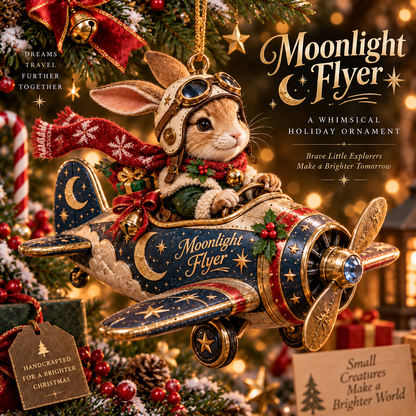🎄✈️ Christmas Adventure Aviators Ornament Collection