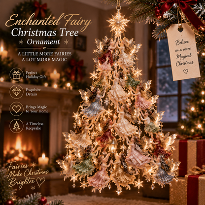 🧚‍♀️✨ Enchanted Fairy Christmas Ornament™