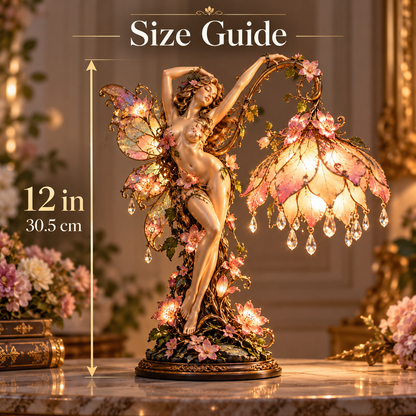 🌸✨ Enchanted Blossom Fairy Lamp™ – Magical Floral Fairy Table Light