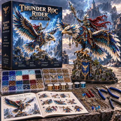 🐲⚔️ Primal Beast Riders™ Bead DIY Kit Collection – Build Your Own Legendary War Beasts