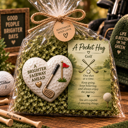 🏆 Sports Pocket Hug – Inspirational Keepsake Gift for Athletes & Sports Lovers ❤️