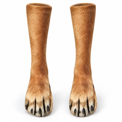 😂3D Realistic Animal Paw Socks – Funny Pet Reaction Novelty Socks 🐾