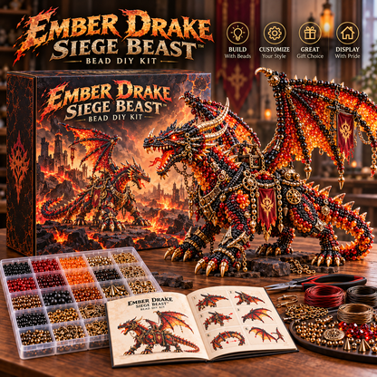 🐲⚔️ Primal Beast Riders™ Bead DIY Kit Collection – Build Your Own Legendary War Beasts