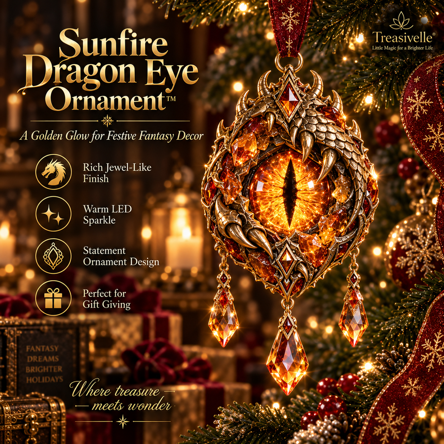 Sunfire Dragon Eye Ornament
