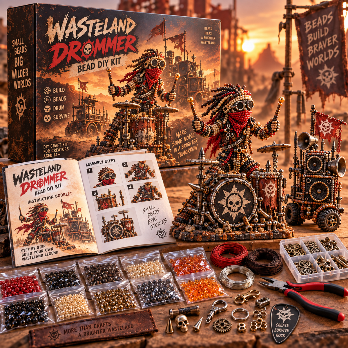 🔥 Wasteland Warriors™ Bead DIY Kit