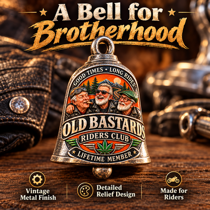 🏍️🔔 Old Bastards Riders Club Bell 🔥🛣️