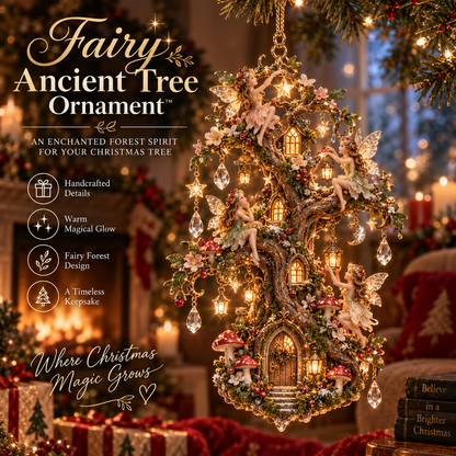 🧚‍♀️✨ Enchanted Fairy Christmas Ornament™