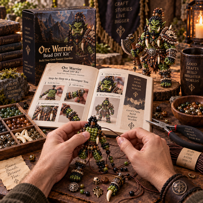 ⚔️ Orc Legends Bead DIY Kit™ – Build Your Own Fantasy Warrior