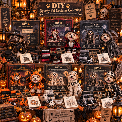 🐾🎃DIY Spooky Pet Costume Kit™ – Create Your Own Halloween Character For Your Furry Friend 👻🐶