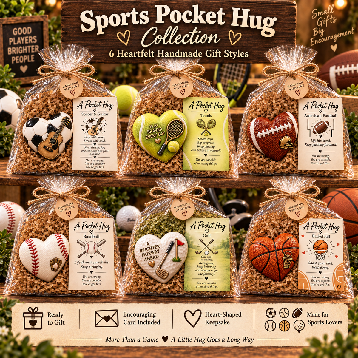 Sports Pocket Hug collection
