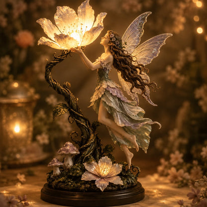 🌙✨ Fairy Flower Night Light – Enchanted Floral LED Lamp for Cozy Home Décor