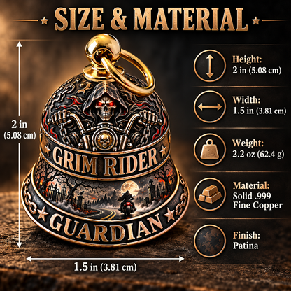 🏍️ Road Guardian™ Motorcycle Bell Collection | Ride Safe, Come Home Safe