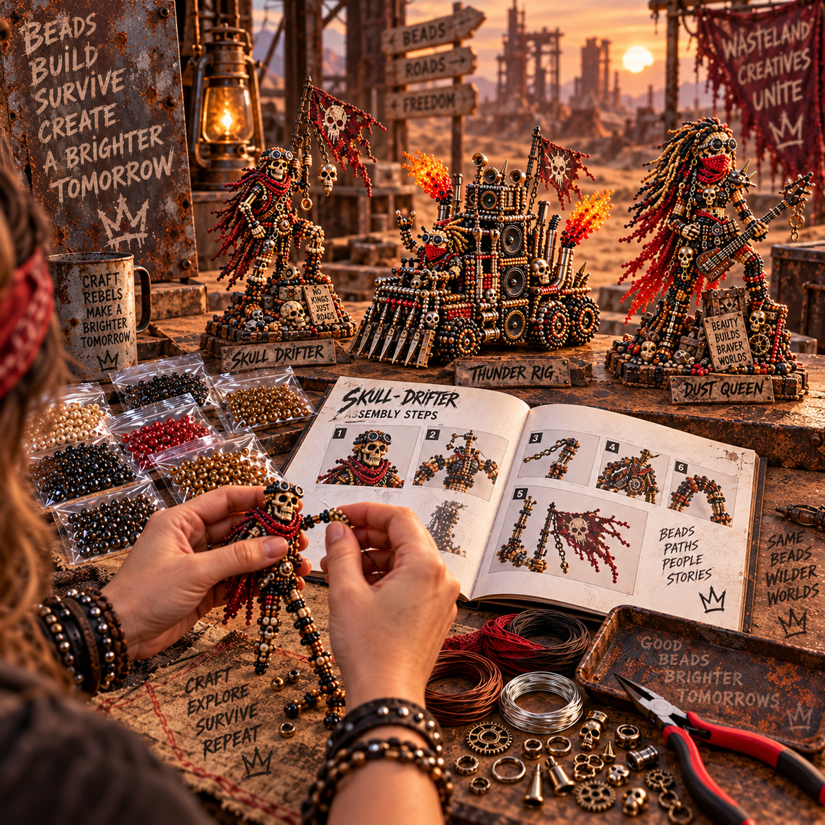 🔥 Wasteland Warriors™ Bead DIY Kit