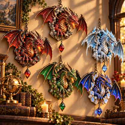 🐉✨ Dragon Rift Guardian™ – 3D Breaking-Through Dragon Wall Hanging