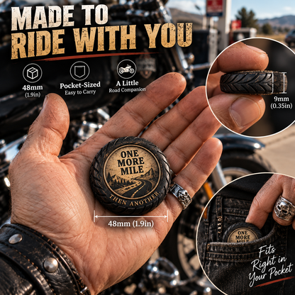 🏍️ One More Mile™ Pocket Hug for Riders