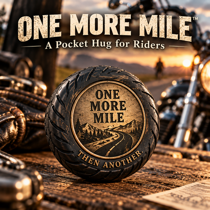 🏍️ One More Mile™ Pocket Hug for Riders