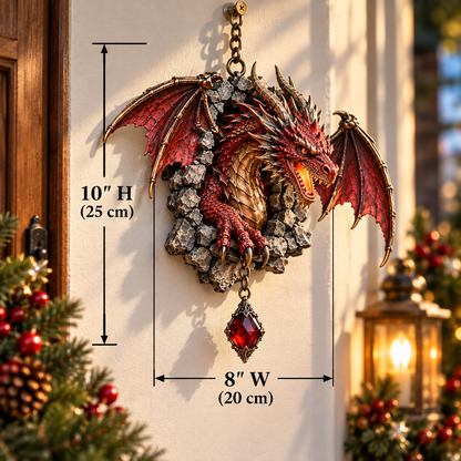 🐉✨ Dragon Rift Guardian™ – 3D Breaking-Through Dragon Wall Hanging