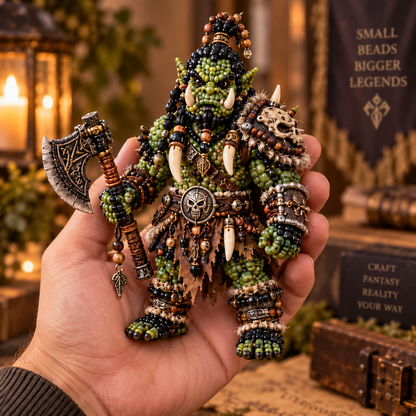 ⚔️ Orc Legends Bead DIY Kit™ – Build Your Own Fantasy Warrior