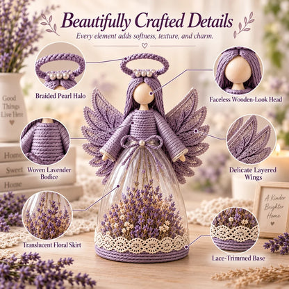 🎁 Lighted Floral Angel Figurine
