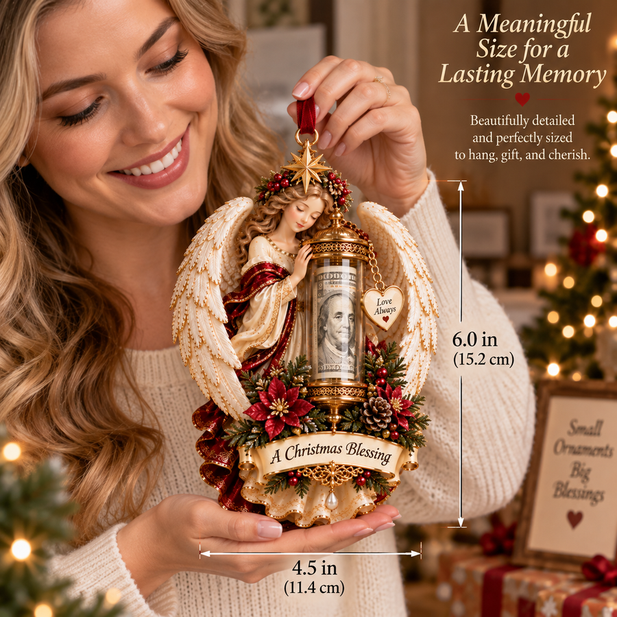 Christmas Blessing Scroll handheld size