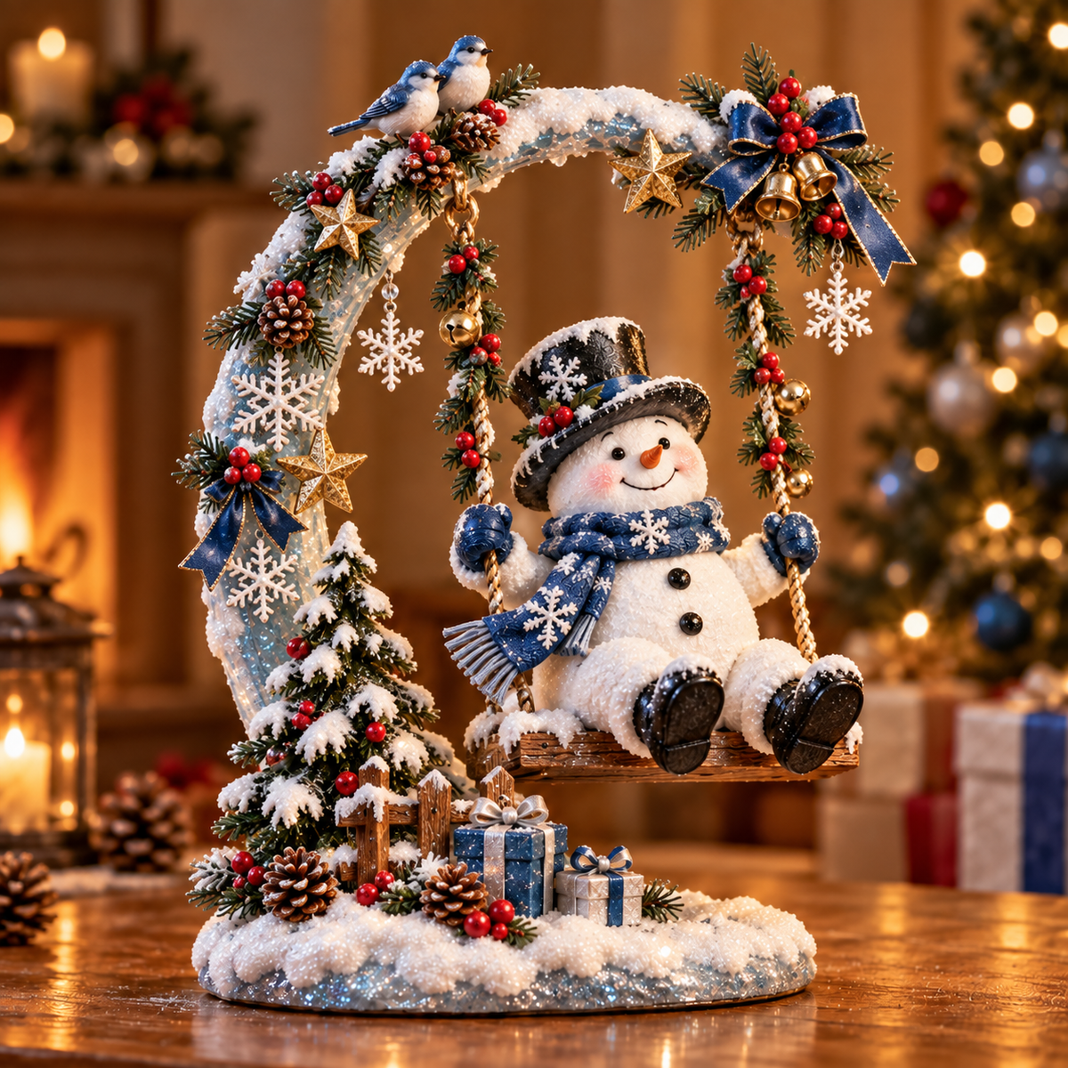 ✨ NEW Original Christmas Swing – A Magical Holiday Figurine Collection