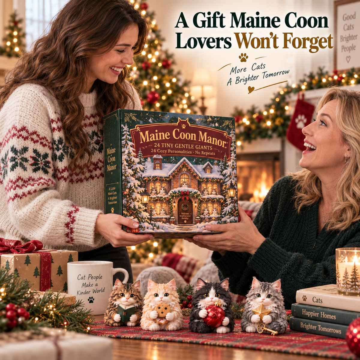 Maine Coon Manor gift for cat lovers