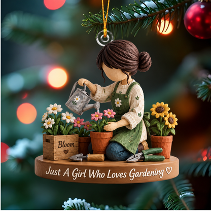 Hobby Christmas Ornament for Her – Painting, Baking, Knitting & Music Collection