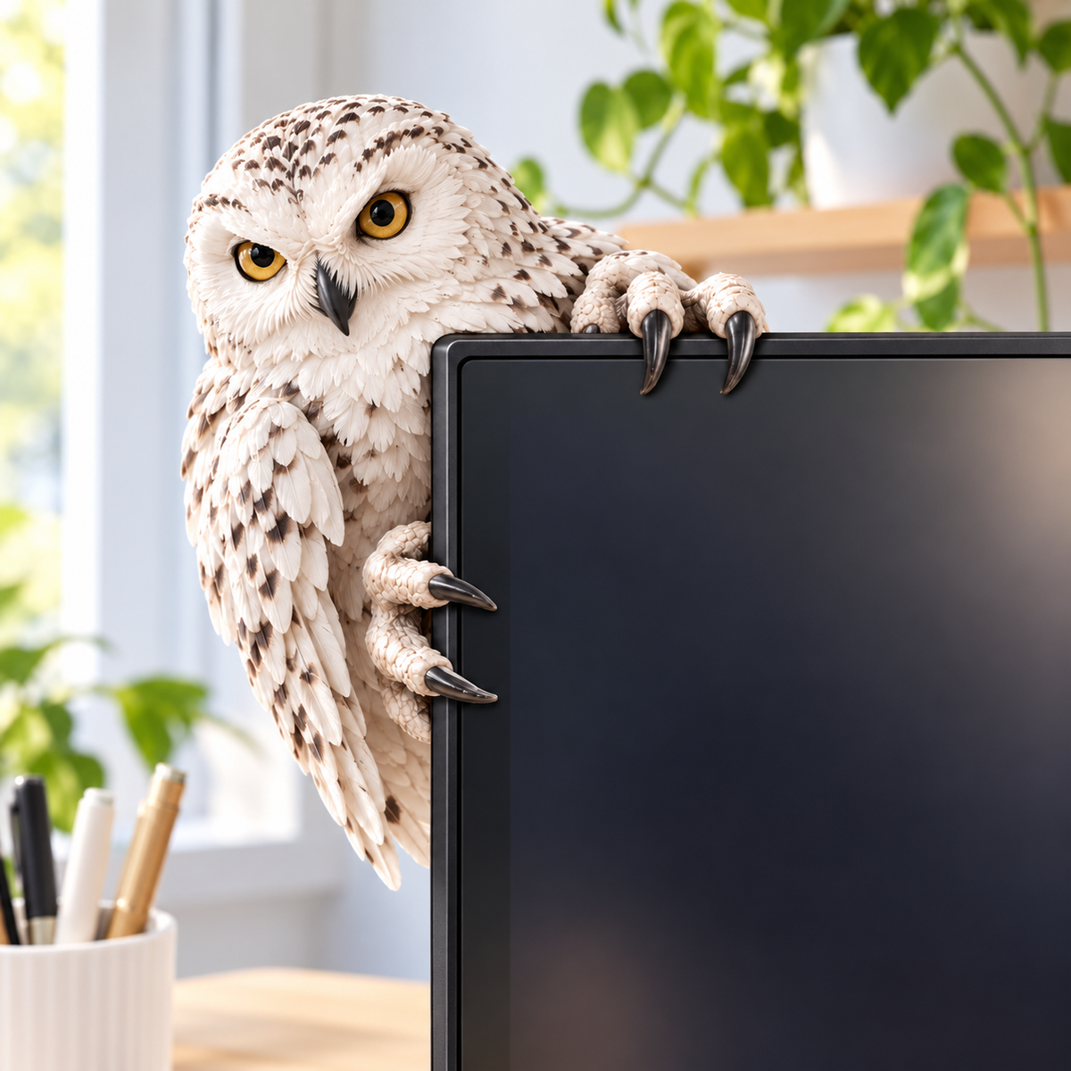 🐾 Peek-A-Boo Monitor Buddies™ – Cute Animal Screen Corner Decor