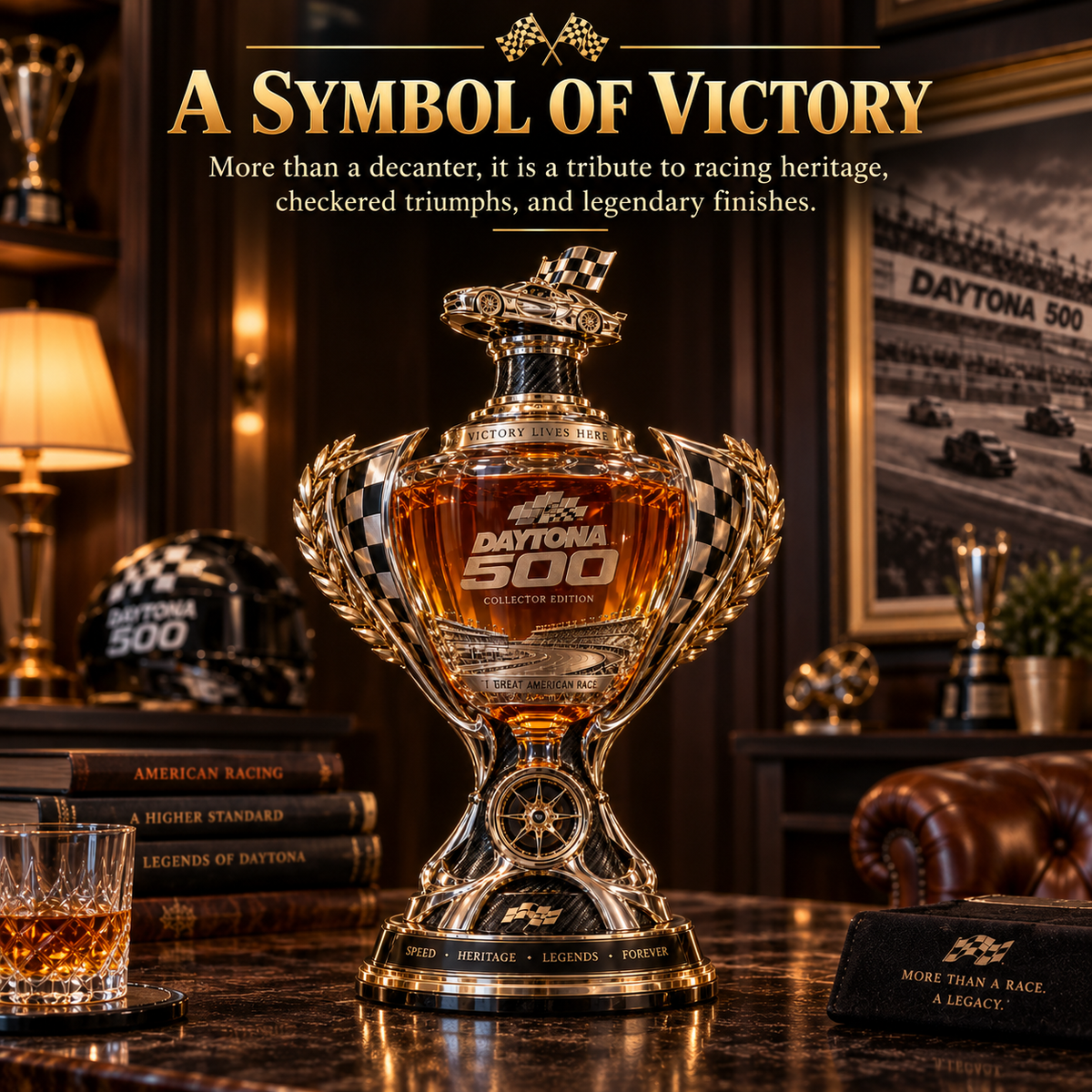Daytona racing victory collectible