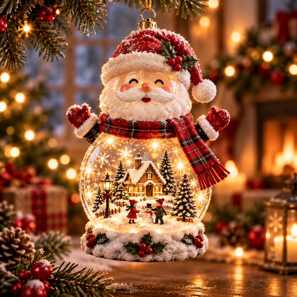 Penguin Christmas ornament