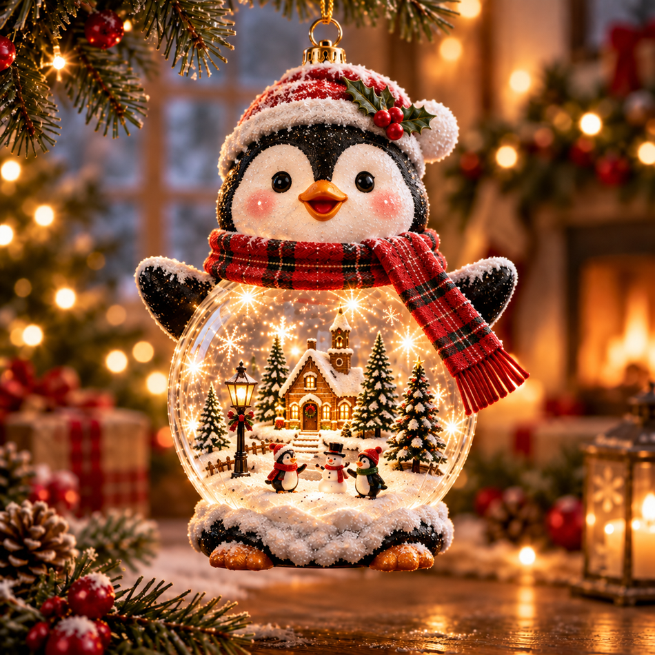 Santa Christmas ornament