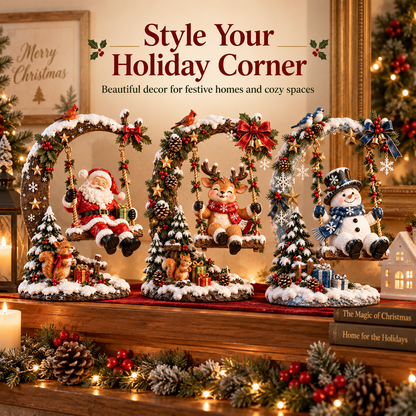 ✨ NEW Original Christmas Swing – A Magical Holiday Figurine Collection