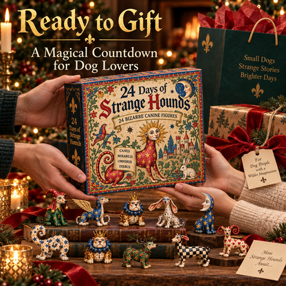 🐕🏰 24 Days of Curious Medieval Dogs – 24-Piece Mystery Collection