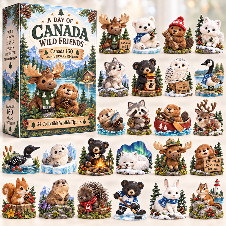 Canada Wild Friends collectible animal collection